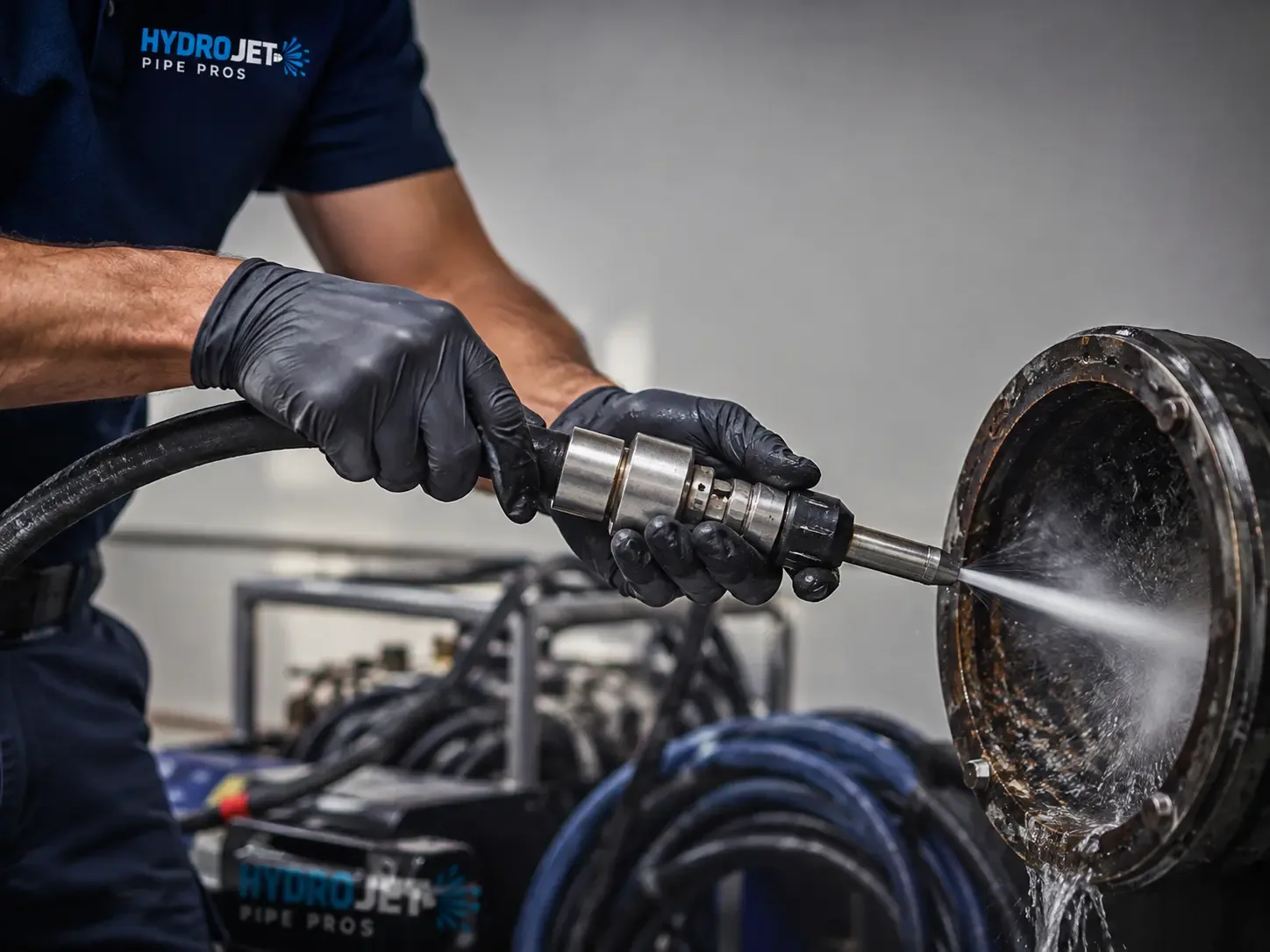 Hydro Jet Pipe Descaling in Racine, OH